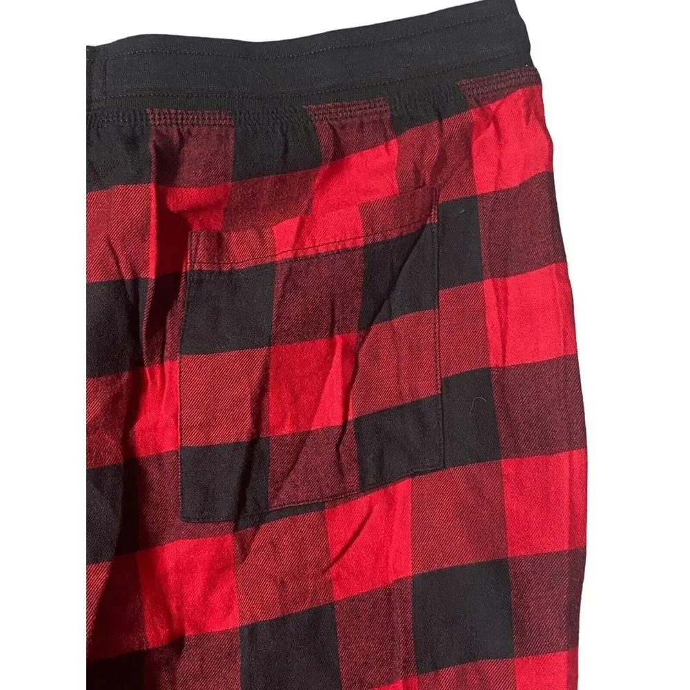 American Eagle‎ Outfitters Mens AE Plaid Flannel PJ Pant Buffalo Red Check SZ XL